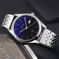 Waterproof Men Watch - Stainless Steel Band Quartz Movement