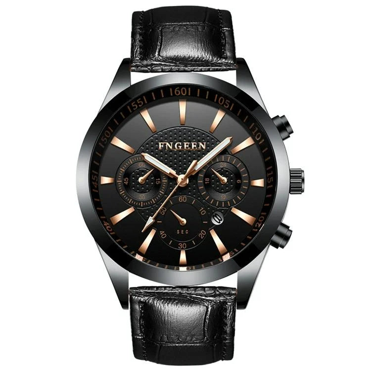 Waterproof Men Watch with Luminous Six-needle Design