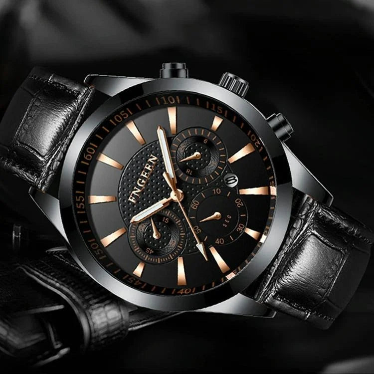 Waterproof Men Watch with Luminous Six-needle Design