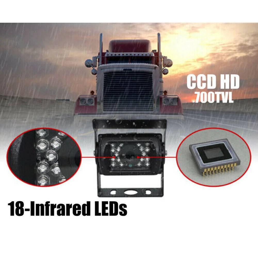 Waterproof Monitor 7’’ Reversing Kit for Truck HomeMyGarden