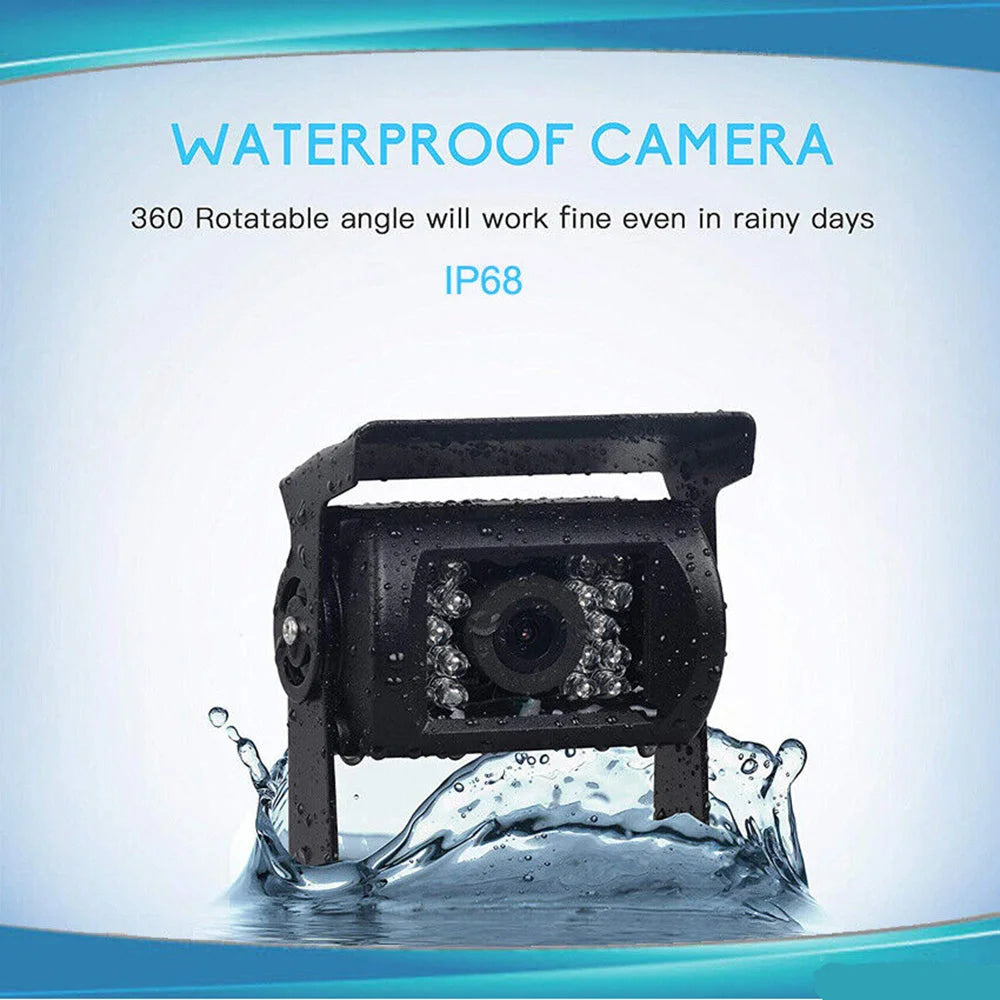 Waterproof Monitor 7’’ Reversing Kit for Truck HomeMyGarden