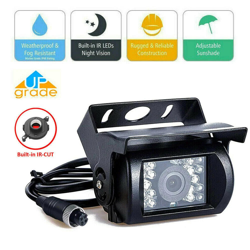 Waterproof Monitor 7’’ Reversing Kit for Truck HomeMyGarden