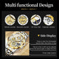 Waterproof Multifunctional Men Quartz Watch - Hollow Design