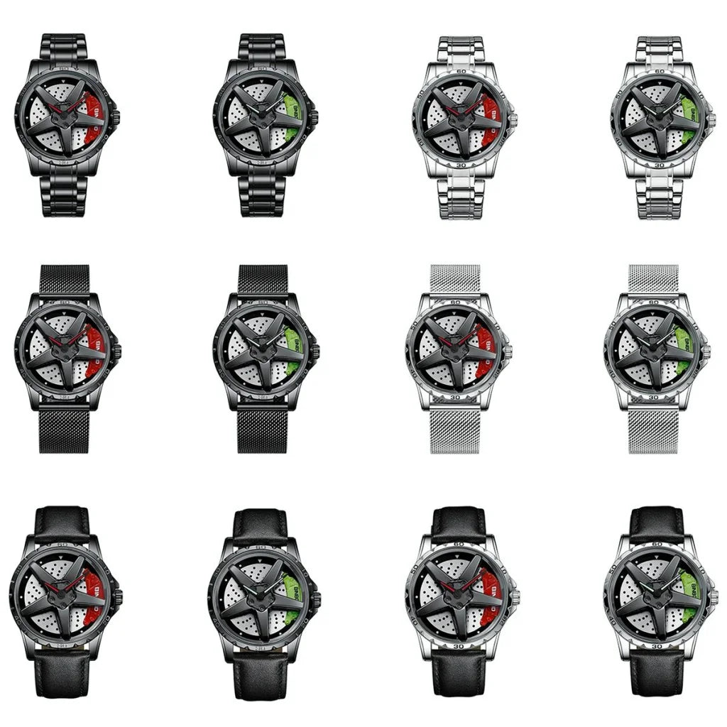 Waterproof Multifunctional Men Watch with Durable Dial