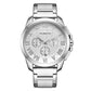 Waterproof Multifunctional Men Watch with Steel Strap