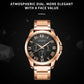 Waterproof Multifunctional Men Watch with Steel Strap