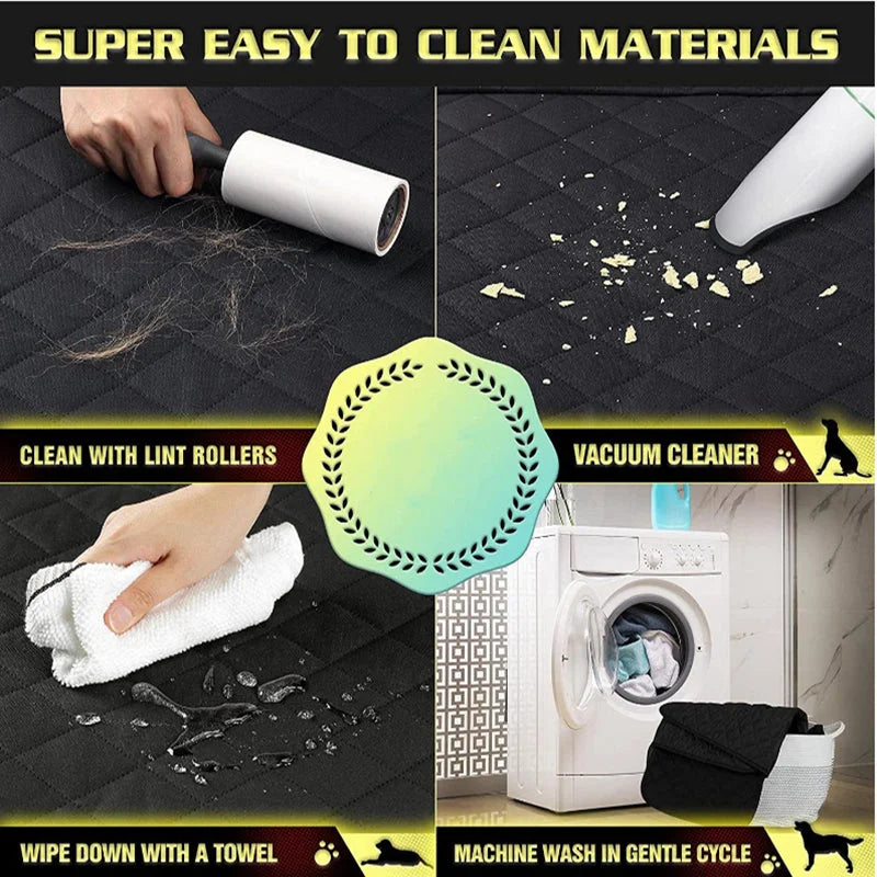 Waterproof Pet Car Mat Hammock Nonslip Back Protector