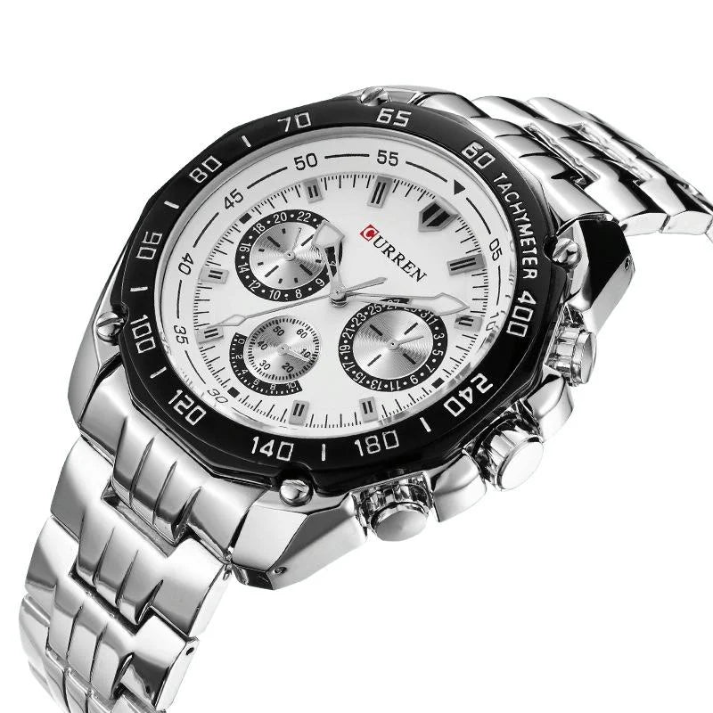 Waterproof Quartz Watch for Men - Casual Business Style
