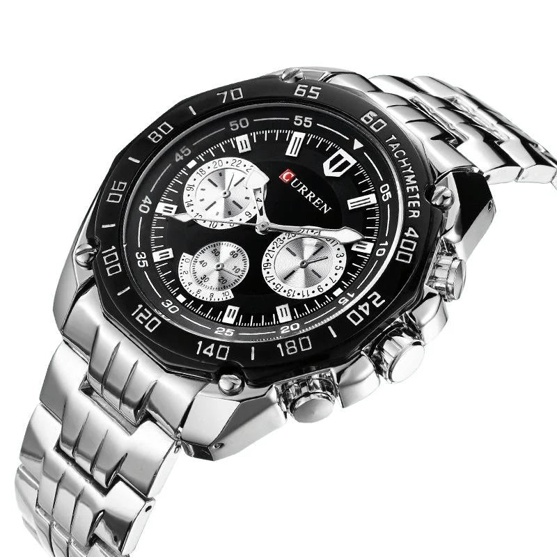 Waterproof Quartz Watch for Men - Casual Business Style