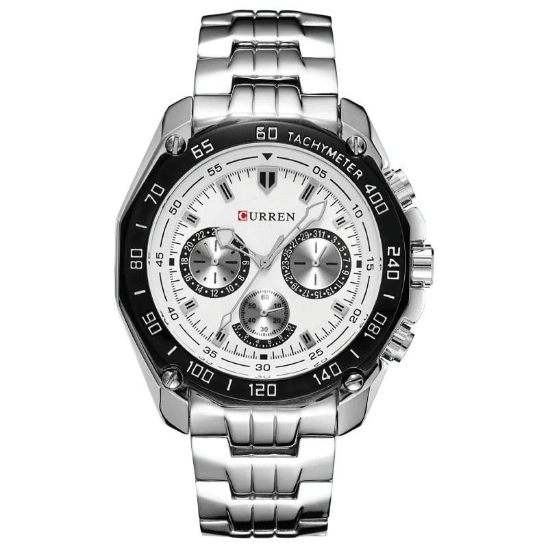 Waterproof Quartz Watch for Men - Casual Business Style