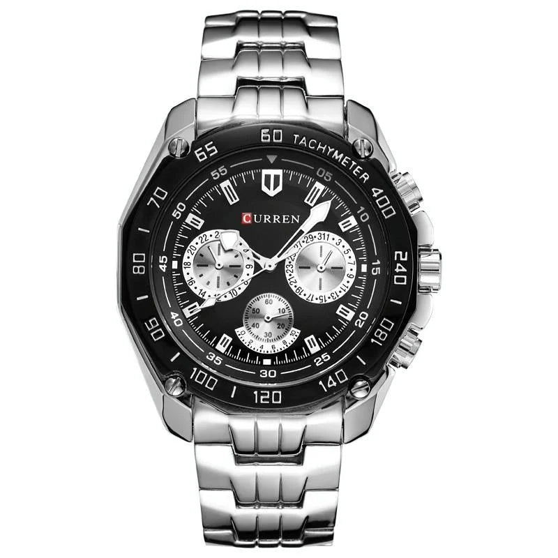 Waterproof Quartz Watch for Men - Casual Business Style