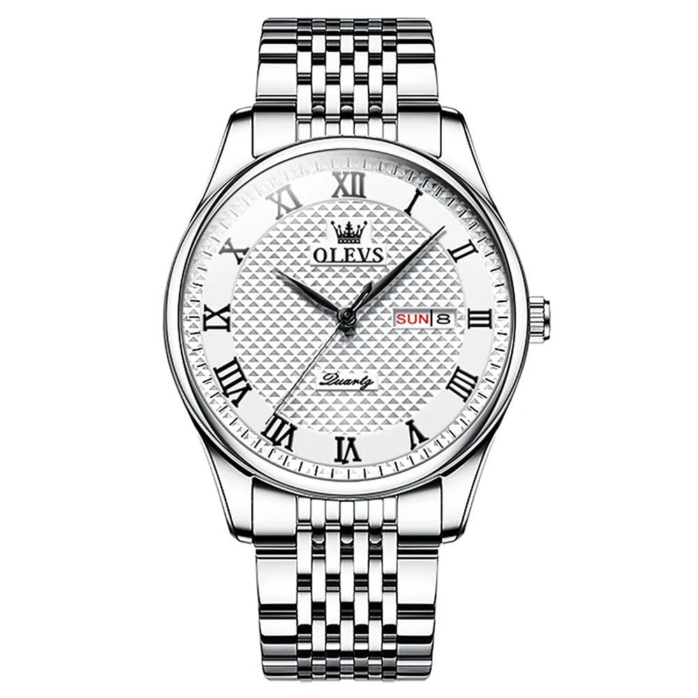Waterproof Quartz Watch for Men - Multifunctional Business