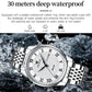 Waterproof Quartz Watch for Men - Multifunctional Business