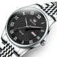 Waterproof Quartz Watch for Men - Multifunctional Business