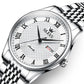 Waterproof Quartz Watch for Men - Multifunctional Business