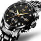 Waterproof Quartz Watch for Men - Multifunctional Business