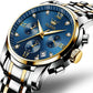 Waterproof Quartz Watch for Men - Multifunctional Business