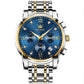Waterproof Quartz Watch for Men - Multifunctional Business