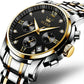 Waterproof Quartz Watch for Men - Multifunctional Business