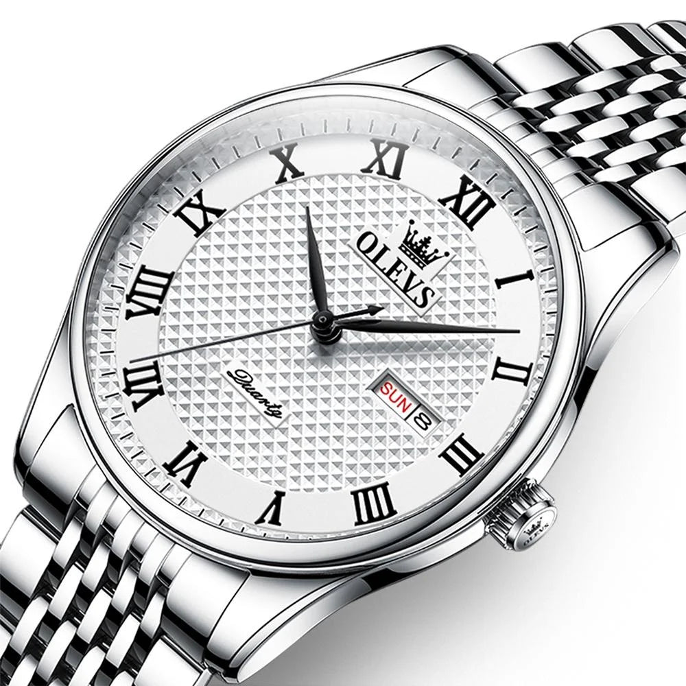 Waterproof Quartz Watch for Men - Multifunctional Business