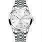 Waterproof Quartz Watch for Men with Luminous Dial - Blue