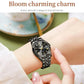 Waterproof Quartz Watch with Butterfly Buckle for Women