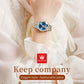 Waterproof Quartz Watch with Butterfly Buckle for Women