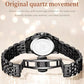 Waterproof Quartz Watch with Butterfly Buckle for Women