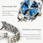Waterproof Quartz Watch with Butterfly Buckle for Women