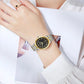 Waterproof Quartz Watch with Stainless Steel Buckle Strap