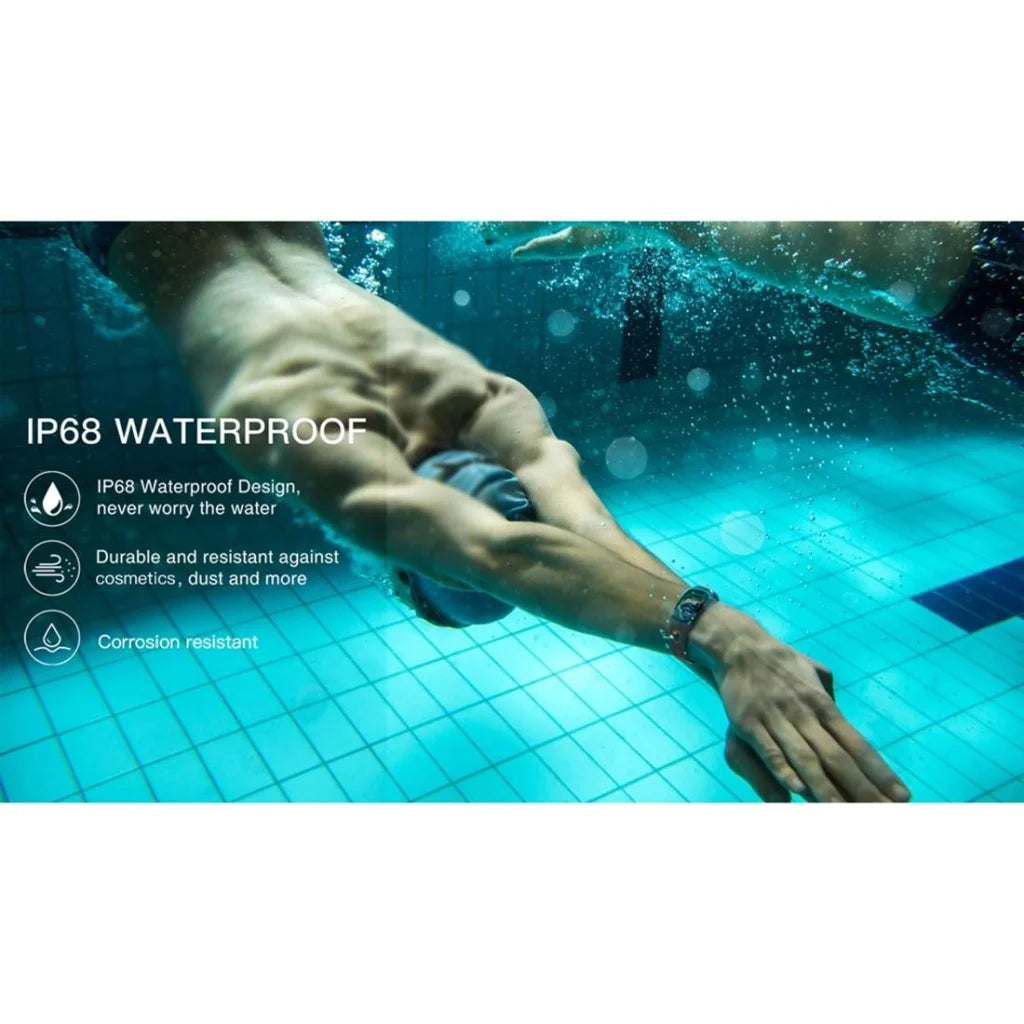 Waterproof Smart Watch With Health Features - Ip68