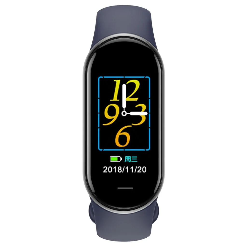 Waterproof Smart Watch With Heart Bp Oxygen And Sugar