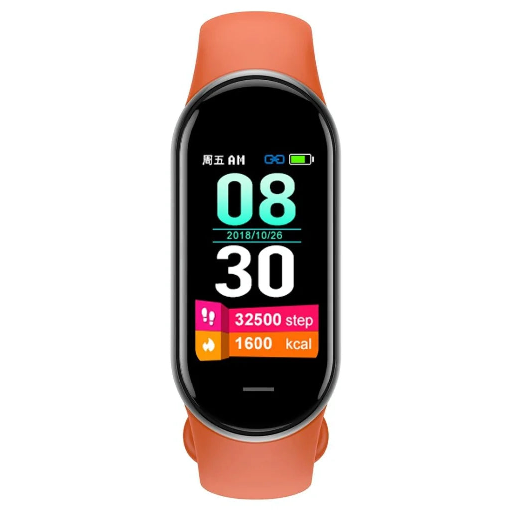 Waterproof Smart Watch With Heart Bp Oxygen And Sugar