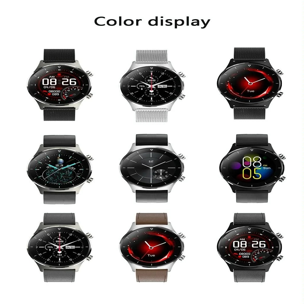 Waterproof Smart Watch With Heart / Bp / Oxygen / Sleep