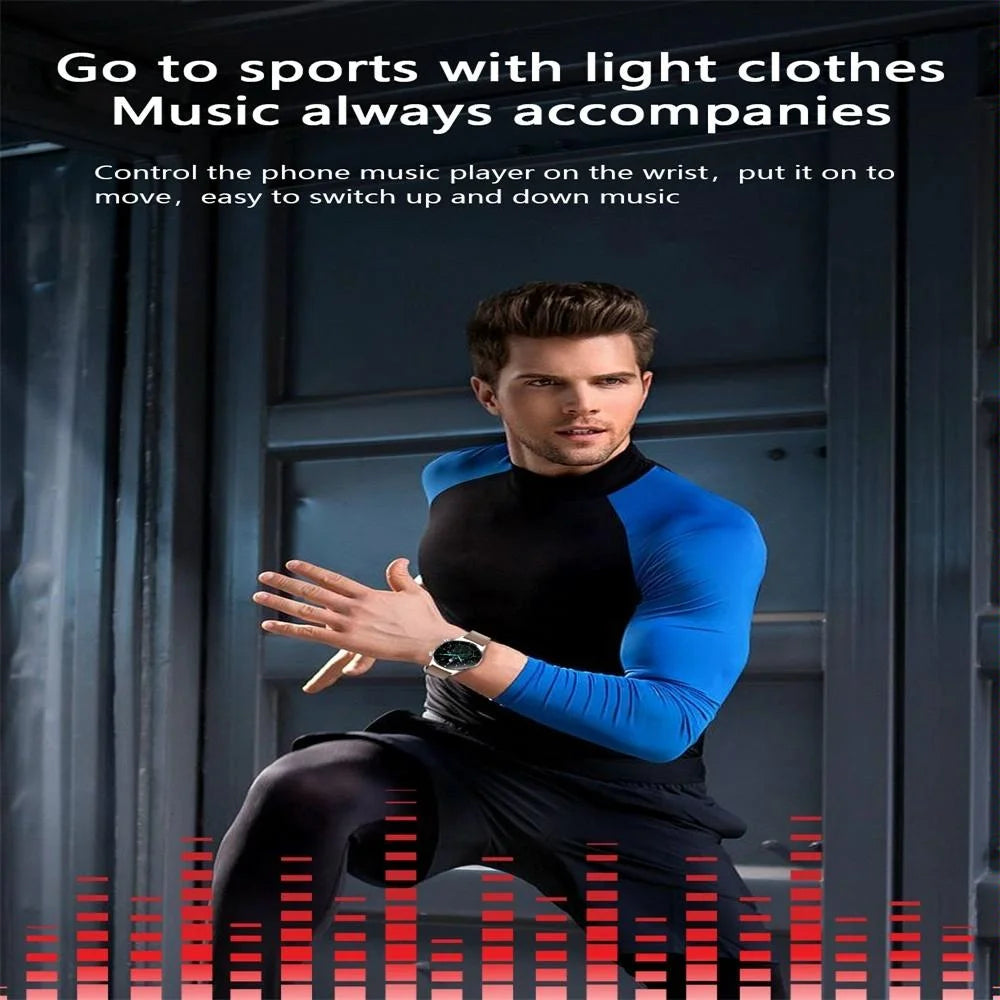 Waterproof Smart Watch With Heart / Bp / Oxygen / Sleep