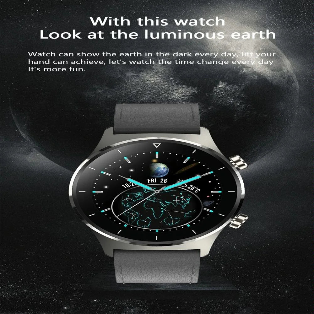 Waterproof Smart Watch With Heart / Bp / Oxygen / Sleep