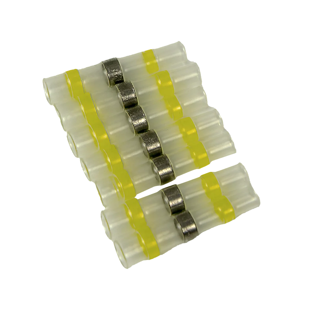 Waterproof Solder Seal Sleeve 250PCS Heat Shrink Butt Wire Connectors and Terminals