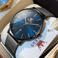 Waterproof Steel Strap Men Quartz Watch - Business Style