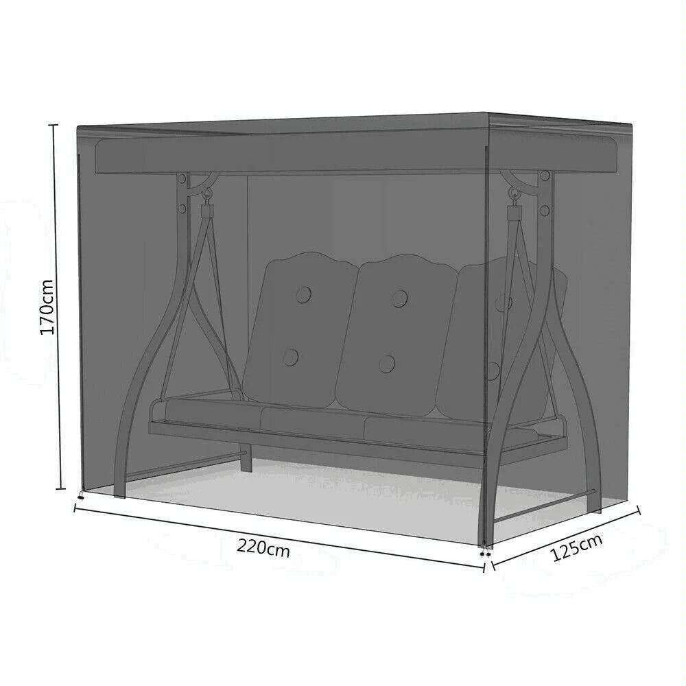Waterproof Swing Dust Cover for Outdoor Garden Rocking