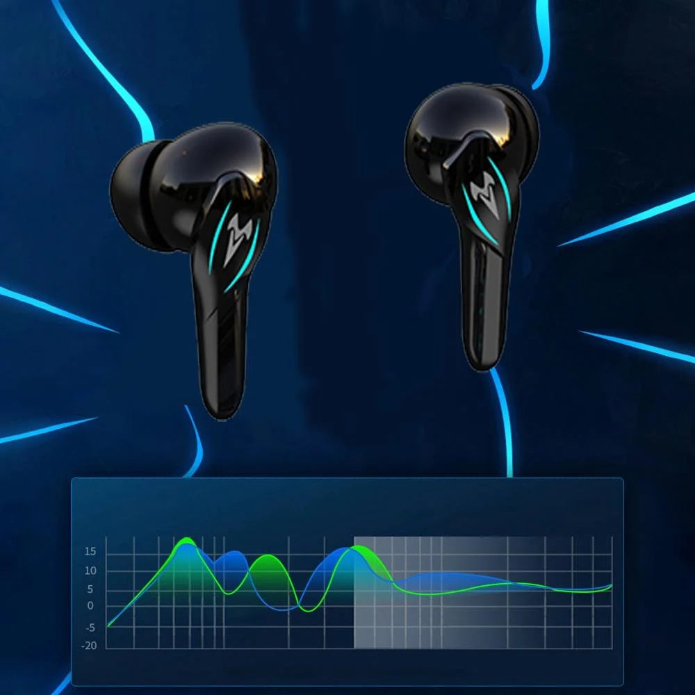 Waterproof t & g Wireless 9d Stereo Headphones with Led