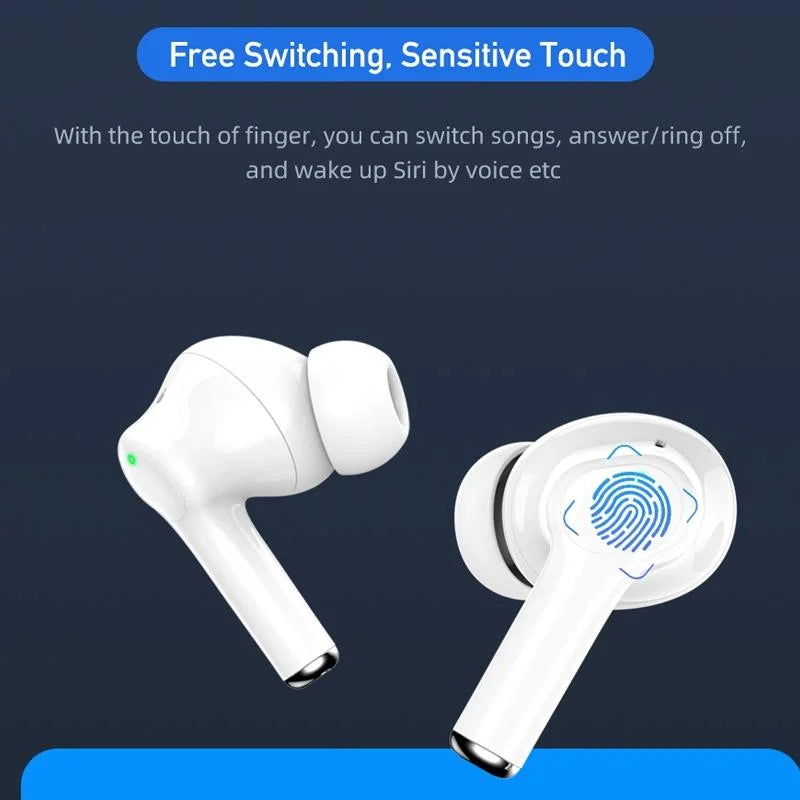 Waterproof Tws Headset With Anc & Charging Case - Ta1 Bluetooth V5.0-1915197596352253959