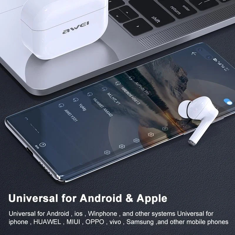 Waterproof Tws Headset With Anc & Charging Case - Ta1 Bluetooth V5.0-1915197596352253961