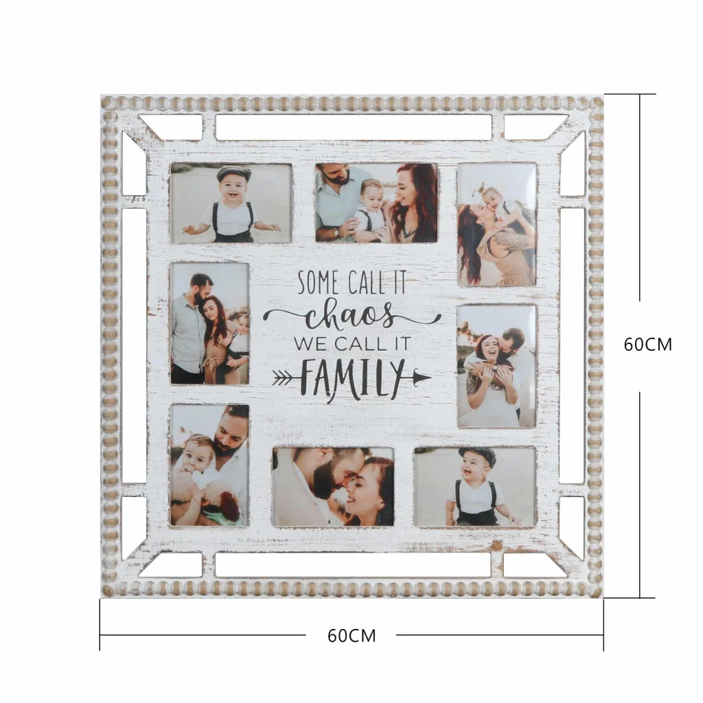We Call It Family’ Wall Hanging Photo Gallery Collage 60cm