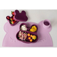 We Might Be Tiny Bunny Stickie Plate Plum-1973194214237933572
