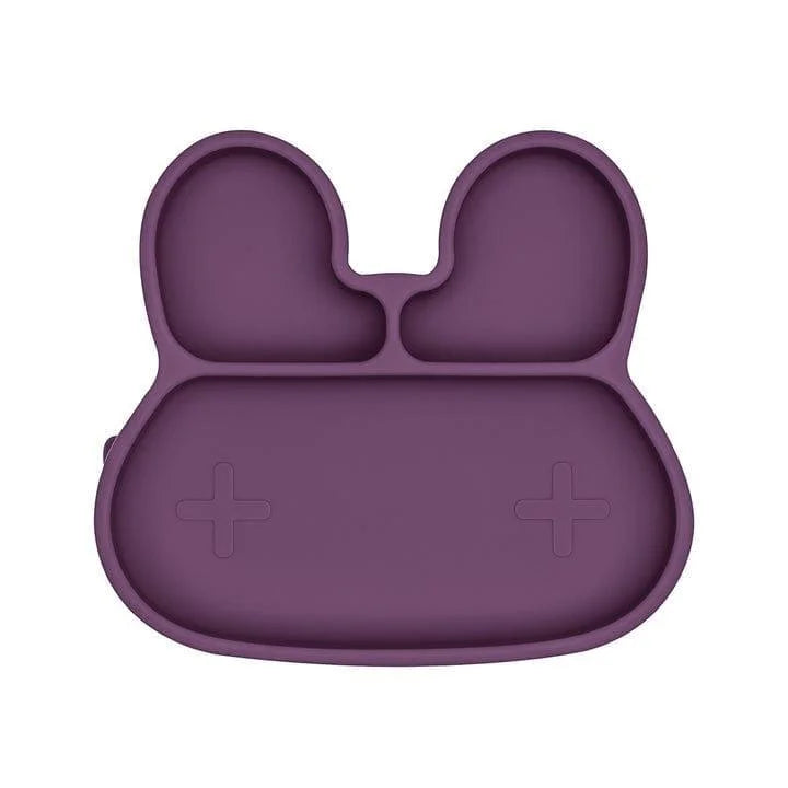We Might Be Tiny Bunny Stickie Plate Plum-1973194214237933568