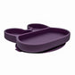 We Might Be Tiny Bunny Stickie Plate Plum-1973194214237933569