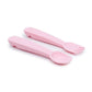 We Might Be Tiny Feedie Fork Spoon Set- Powder Pink-1973194214430871554