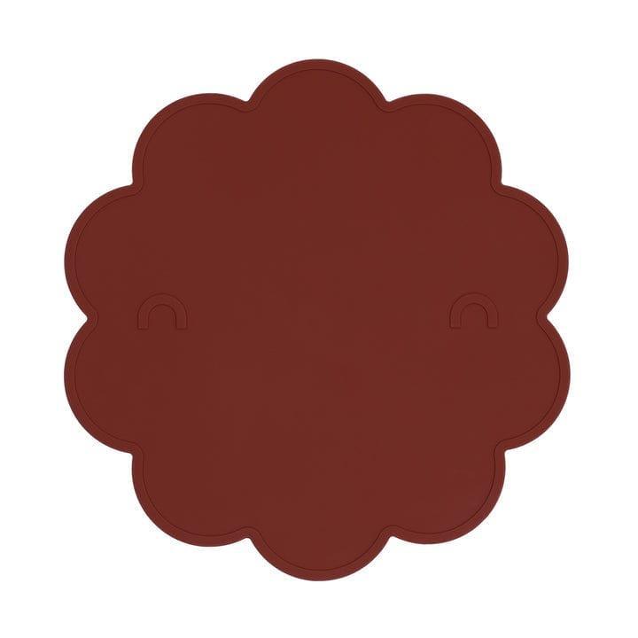 We Might Be Tiny Jelly Placie Silicone Placemat - Rust