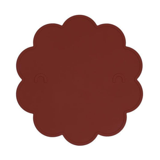 We Might Be Tiny Jelly Placie Silicone Placemat - Rust