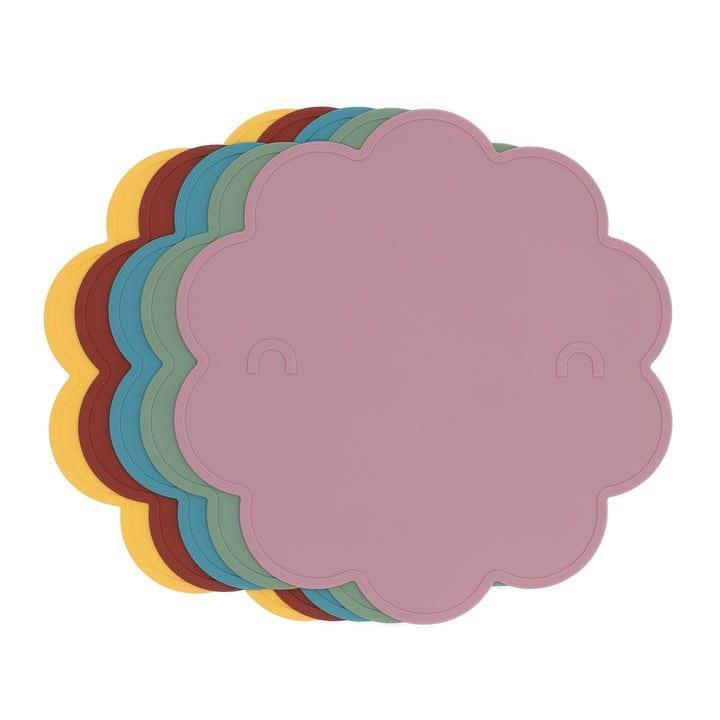 We Might Be Tiny Jelly Placie Silicone Placemat - Rust